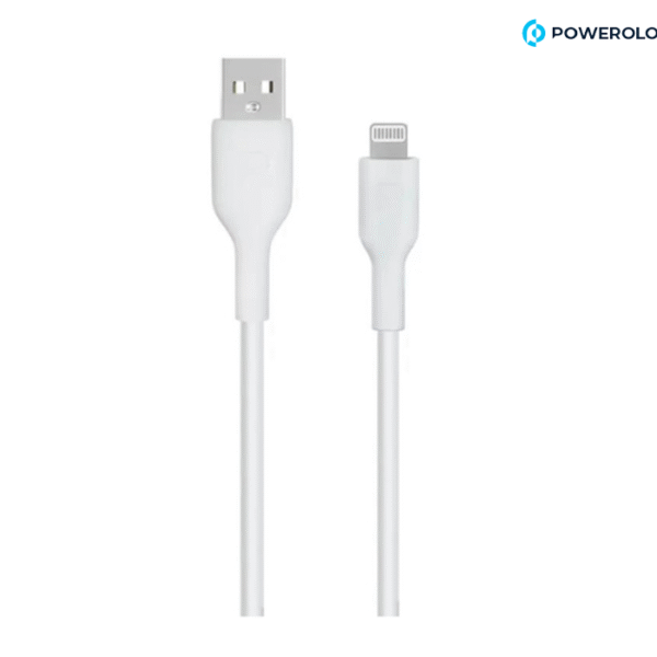 Powerology PVC Mfi Cable USB-A to Lightning 1.2M